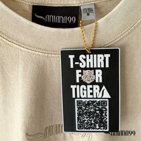 camiseta beige lavado Tiger