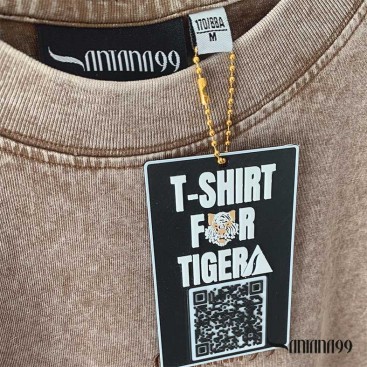 Camiseta efecto lavado hombre