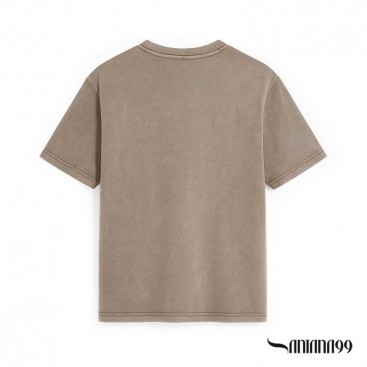 Camiseta taupe moda hombre