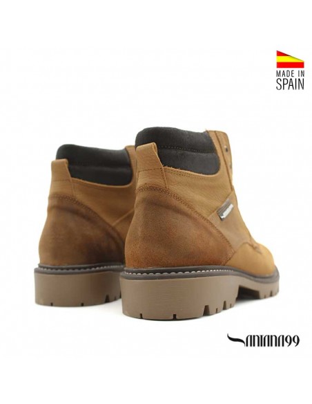 Botas De Cuero Hombre