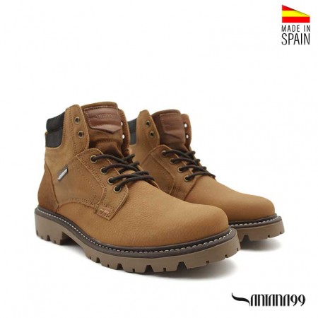 botas piel hombre
