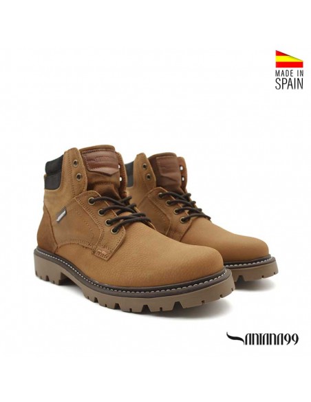 botas piel hombre