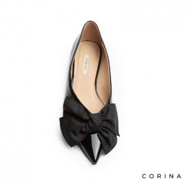 Zapatos planos con lazo