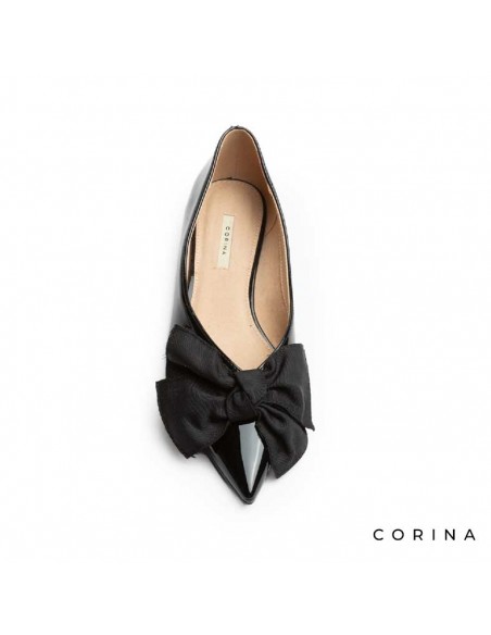 Zapatos planos con lazo