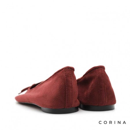 Bailarina lazo burdeos