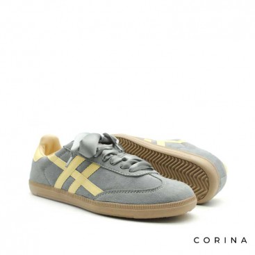 Sneakers celeste mujer