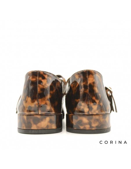 Zapatos charol leopardo