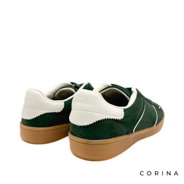 zapatillas verde oliva mujer​