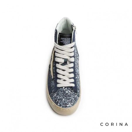 Sneakers altas mujer