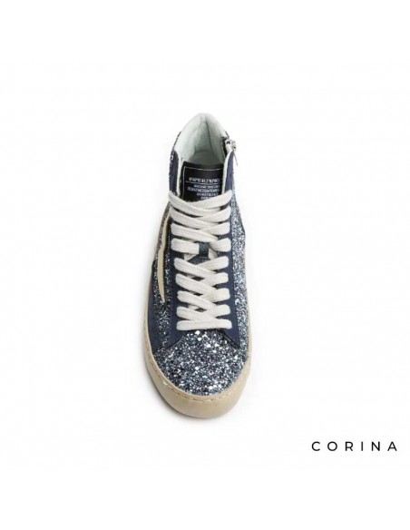 Sneakers altas mujer