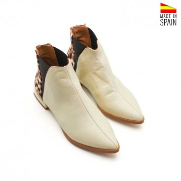 botines piel española