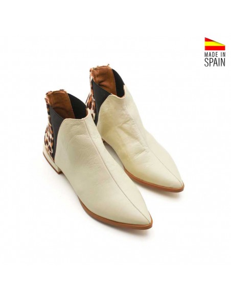 botines piel española