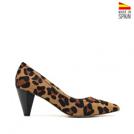 tacones leopardo