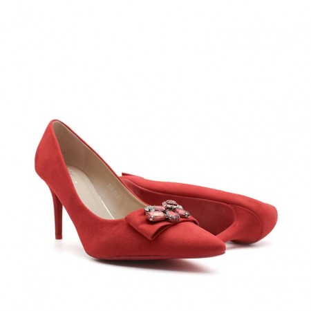 Zapatos rojos mujer