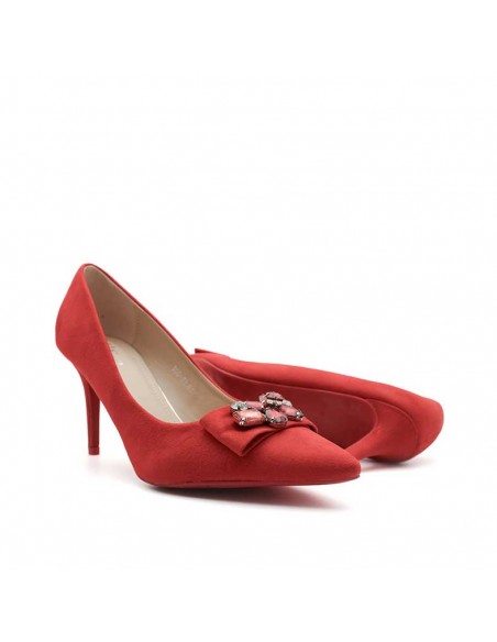 Zapatos rojos mujer