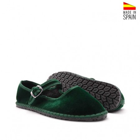 Merceditas para mujer terciopelo