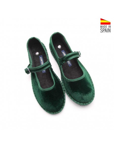 Merceditas de terciopelo para vestir