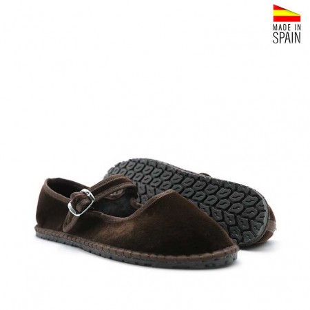 Merceditas en terciopelo