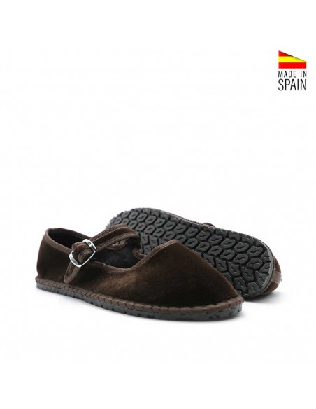 Merceditas en terciopelo