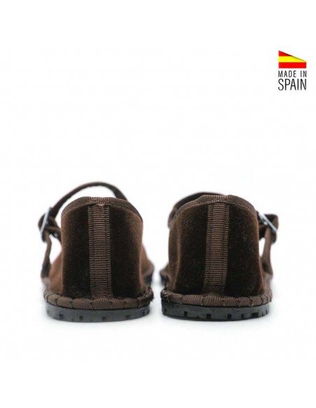 venecianas terciopelo marrones