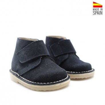 Botín serraje niño