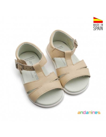 Sandalia respetuosa infantil