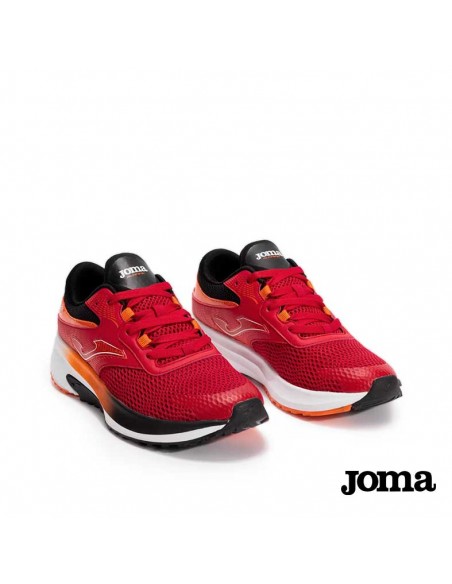 Zapatilla Joma Active 2506 roja para hombre – vista frontal en pareja