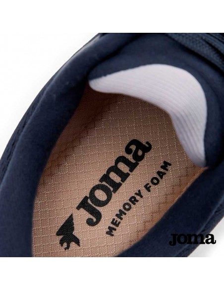 Zapatilla Joma Degass Lady 2503 Navy Blue – detalle plantilla Memory Foam