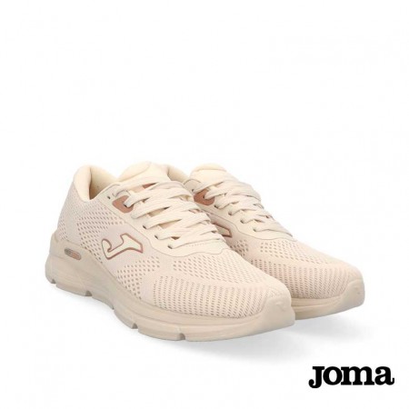 Zapatillas Degass Lady 2525 beige mujer – vista frontal en pareja