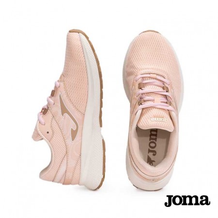 Zapatilla Joma Meta Lady 2529 rosa – vista superior y lateral