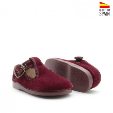 Pepito burdeos niño vista frontal