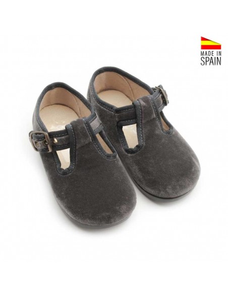 Pepito gris terciopelo