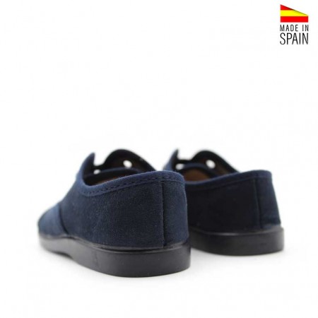 blucher marino con cordones para niño