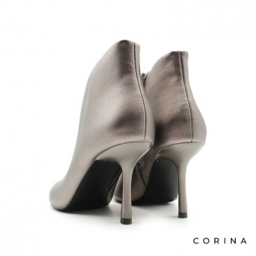 Botín plomo tacón fino