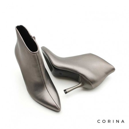 botines color plomo​