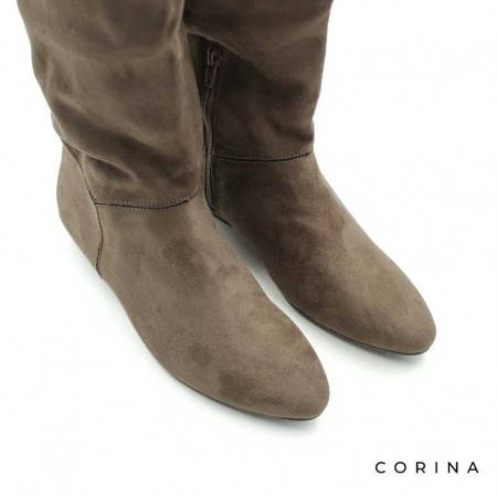 Bota plana corina