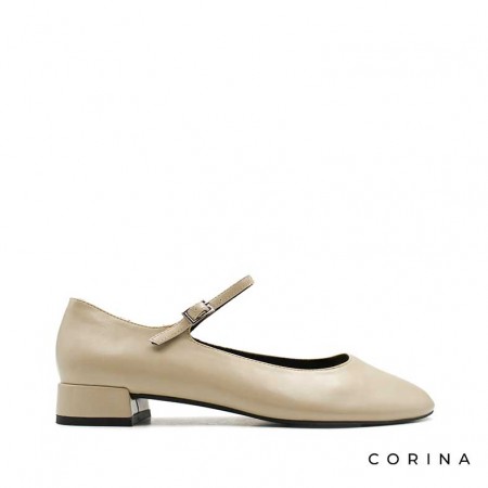 merceditas beige mujer