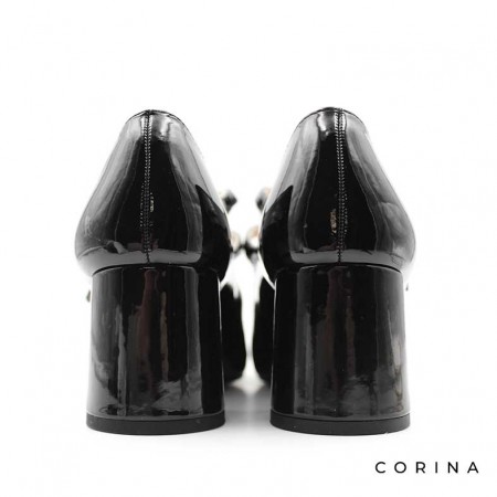 zapato charol tacón