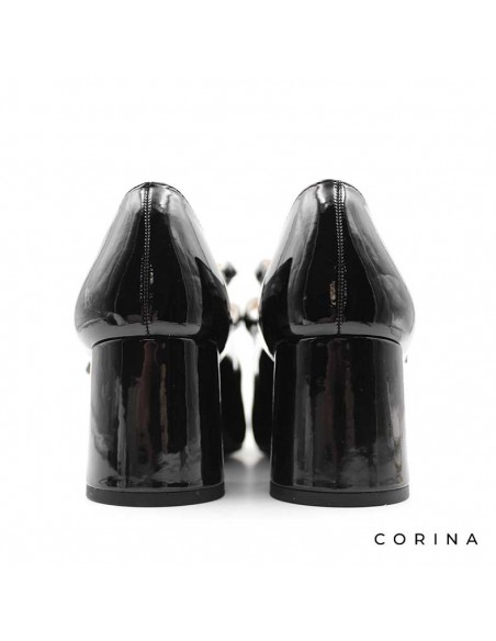 zapato charol tacón