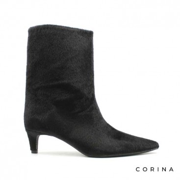 botines tacon pelo​
