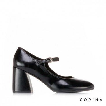 zapato mary jane tacón negro