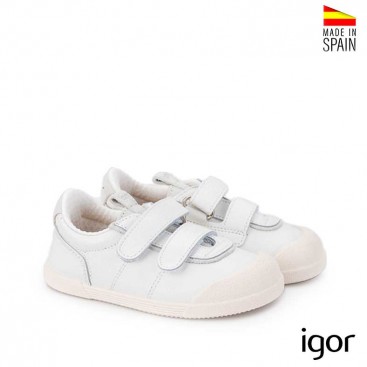 Deportiva barefoot blanco Igor