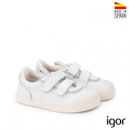 Deportiva barefoot blanco Igor