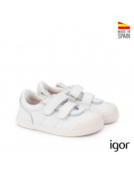 Deportiva barefoot blanco Igor