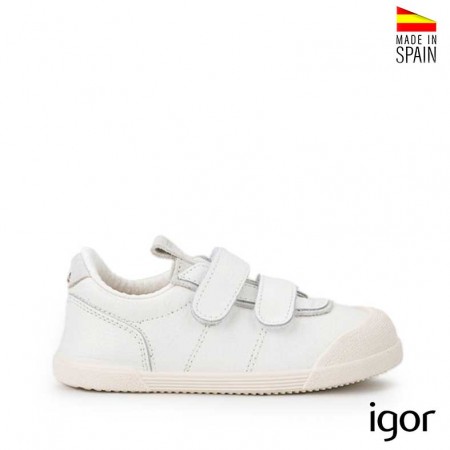 Zapatilla barefoot Igor blanca