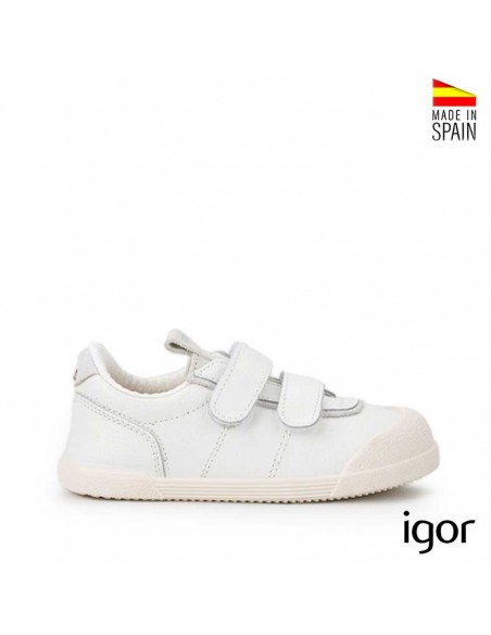 Zapatilla barefoot Igor blanca
