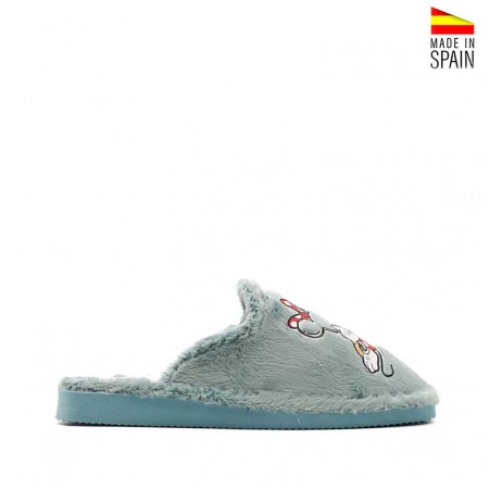 zueco casa invierno mujer