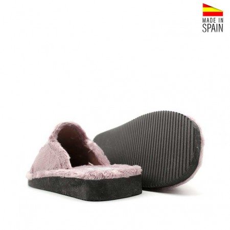 Zapatillas casa destalonada mujer