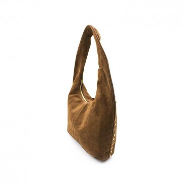 bolso hobo camel serraje