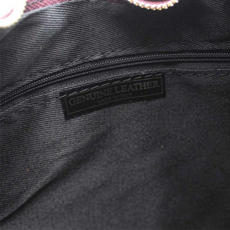 interior bolso taupe serraje